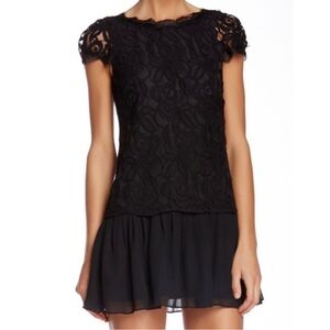 BCBGeneration Black Lace Dress